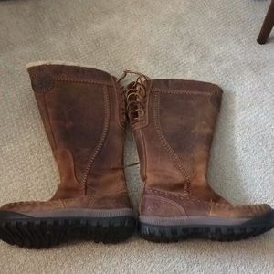 Timmberland leather winter boots